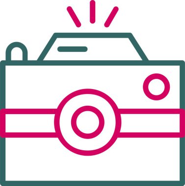 Kamera vektör simgesi tasarım