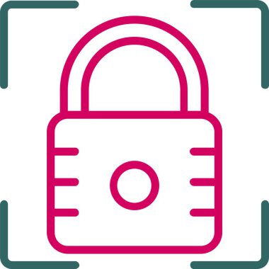 Padlock Vector Icon Design