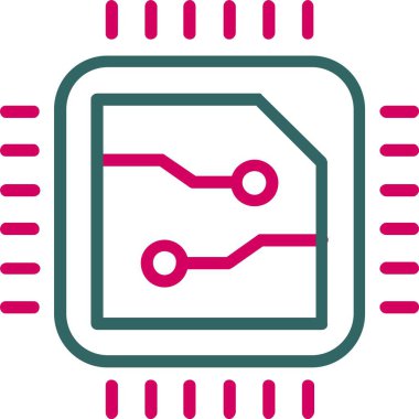 Chip Vector Icon Design