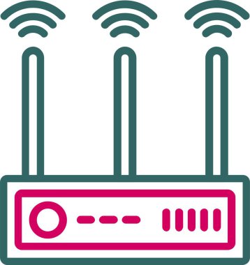 Router Vector Icon Design