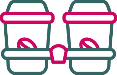 Coffee Cup Vector Icon Design