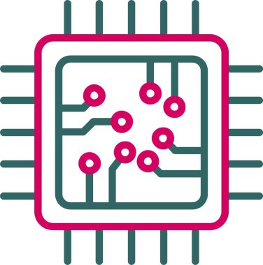 Cpu Vector Icon Design