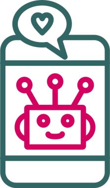 Bot Vector Icon Design