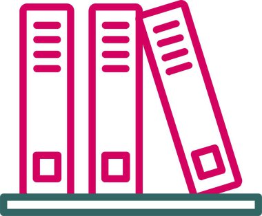 Books Vector Icon Design