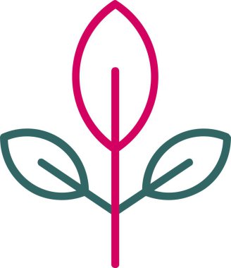 Yaprak Vektörü Simgesi Tasarımı