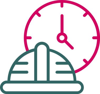 Working Hours Vector Icon Design