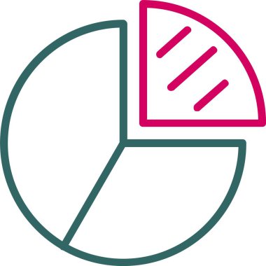 Pie Chart  Vector Icon Design