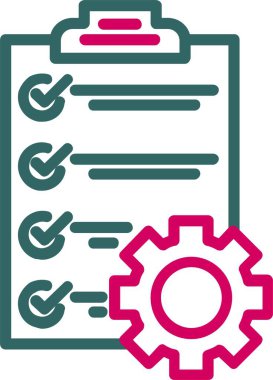 Project Management Vector Icon Design