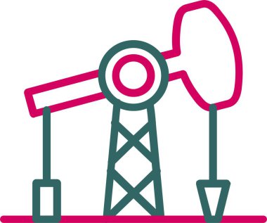 Oil Pump Vector Icon Design