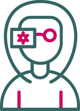 Woman Vector Icon Design