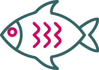 Fish Vector Icon Design