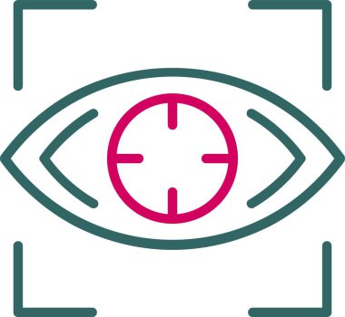 Vektör Vektör Simgesi Tasarımı Odakla