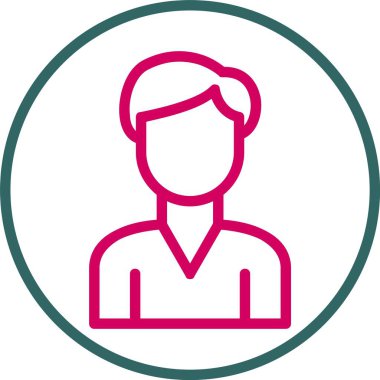 Kullanıcı vektör simgesi tasarım