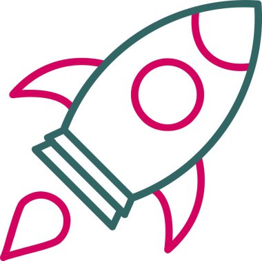 Rocket Vector Icon Design