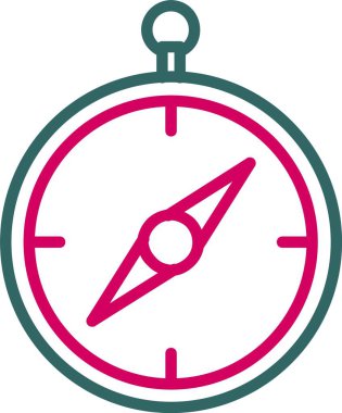 Compass Vector Icon Design