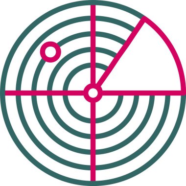 Radar Vector Icon Design