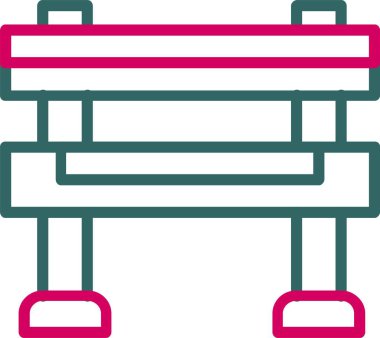 Barrier Vector Icon Design