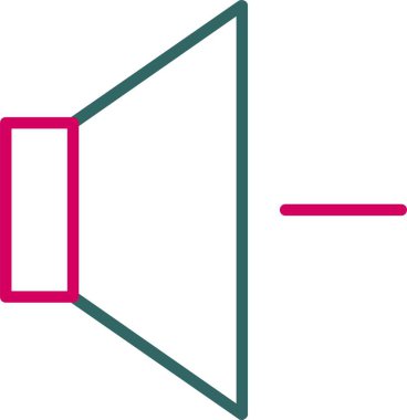 Cilt Aşağı Vektör Simgesi Tasarımı