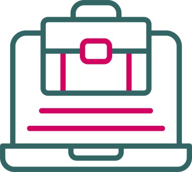 Dizüstü vektör simgesi tasarım