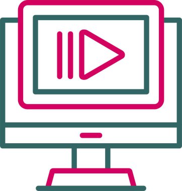 Yavaş Hareket Vektörü Simgesi Tasarımı