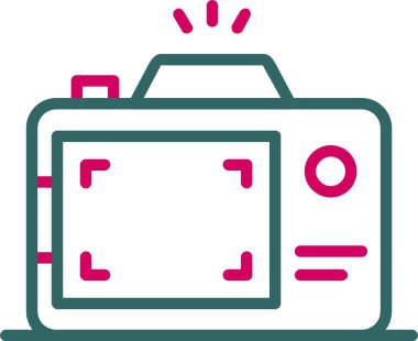 Kamera vektör simgesi tasarım