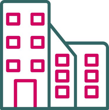 Bina vektör simgesi tasarım