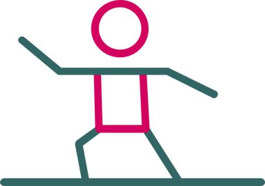 Jodo Olympics Vector Icon Design