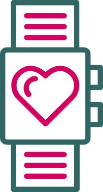 Smart Watch Vector Icon Design