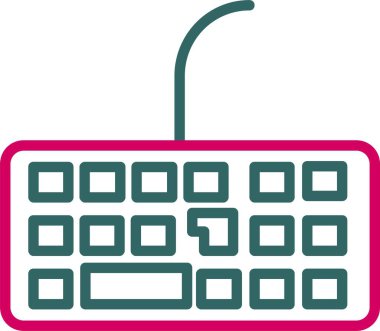 Keyboard Vector Icon Design