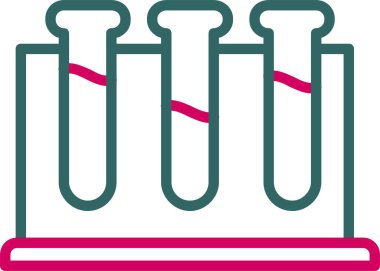 Kimyasal Vektör Simgesi Tasarımı