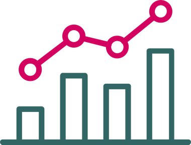 analytics Vector Icon Design clipart