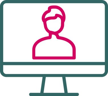 Kullanıcı vektör simgesi tasarım