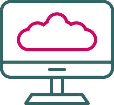 Cloud Computing Vector Icon Design