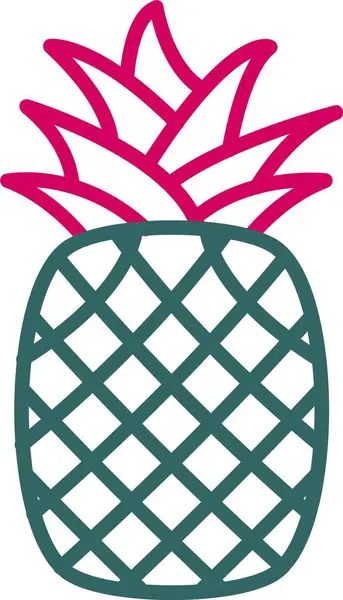 stock vector Pine Apple Vector Icon Design