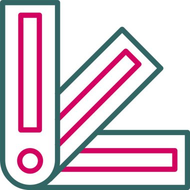 Pantone Vektör Simgesi Tasarımı