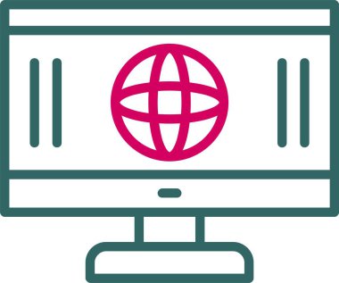 Tarama Vektörü Simgesi Tasarımı