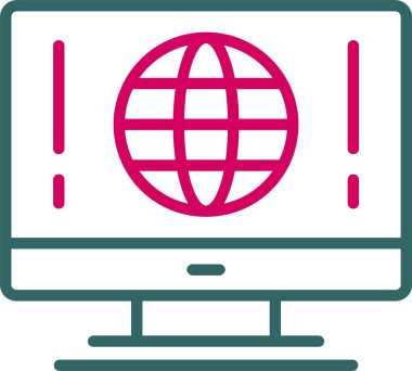 Internet Vector Icon Design