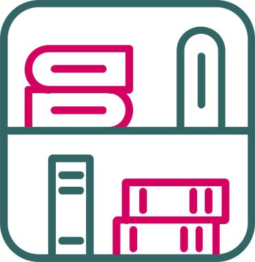 Library Vector Icon Design