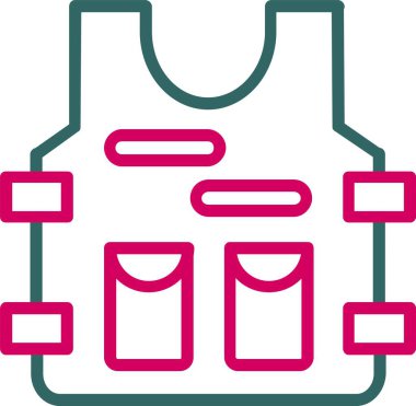 Vest Vector Icon Design
