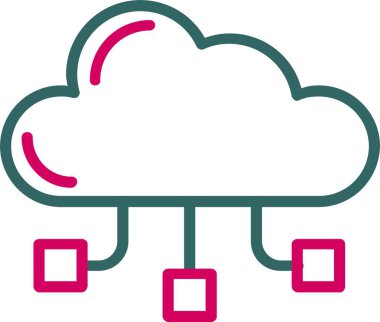 Cloud Computing Vector Icon Design