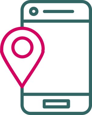 Gps Vektör Simgesi Tasarımı