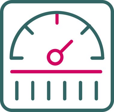 Meter Vector Icon Design
