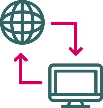 Exchange Vector Icon Design