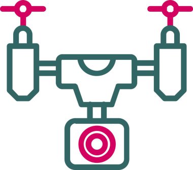 Drone Vector Icon Design