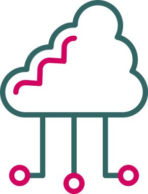 Cloud Computing Vector Icon Design