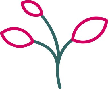 Yaprak Vektörü Simgesi Tasarımı