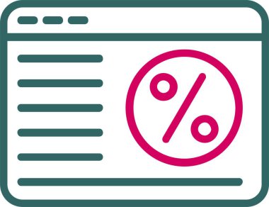 Discount Vector Icon Design