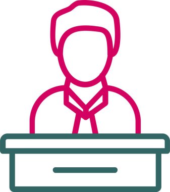 Manager Vector Icon Design