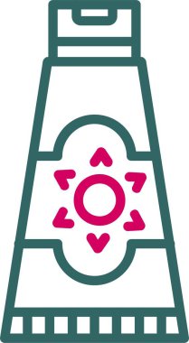 Suncream Vector Icon Design