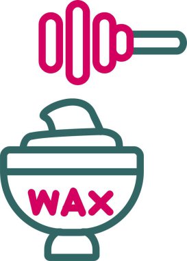 Wax Vektör Simgesi Tasarımı